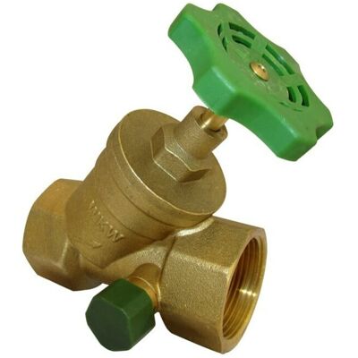 KIRCHHOFF Schrägsitzventil, 3/4"IG, mit Entleerung (989192055) KIRCHHOFF Schrägsitzventil, 3/4"IG, mit Entleerung (989192055)