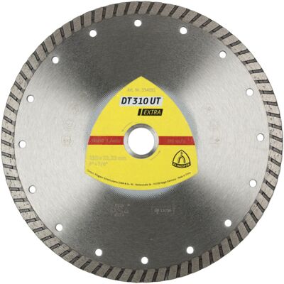 Klingspor DT 310 UT Diamanttrennscheiben 125 x 2 x 22,23 mm 2 x 10 mm geschlossener Rand Turbo (334089) Klingspor DT 310 UT Diamanttrennscheiben 125 x 2 x 22,23 mm 2 x 10 mm geschlossener Rand Turbo (334089)