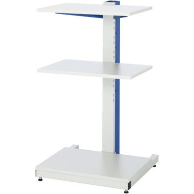 Rau. Computer-Ständer Modell 6001 - Stationär - 650x650mm Rau. Computer-Ständer Modell 6001 - Stationär - 650x650mm