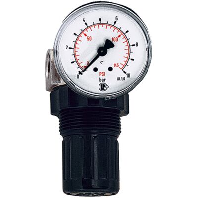 Riegler Druckregler für Wasser, inkl. Mano, G 1/4, 0,2-6 bar, PE max. 25 (484.06) Riegler Druckregler für Wasser, inkl. Mano, G 1/4, 0,2-6 bar, PE max. 25 (484.06)