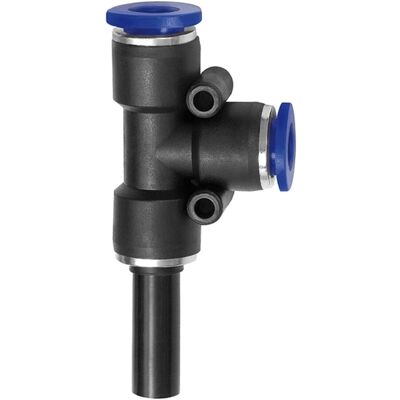 Riegler T-Steckverbindung, Stecknippel 10 »Blaue Serie« L-Form, Schl.-Ø10 (294.010-K) Riegler T-Steckverbindung, Stecknippel 10 »Blaue Serie« L-Form, Schl.-Ø10 (294.010-K)