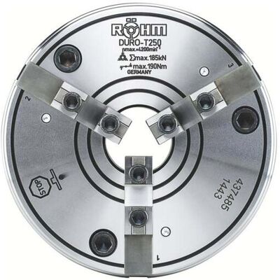 RÖHM DURO-T 400, KK 15, ISO702 2, Camlock, Grundbacken (437644) RÖHM DURO-T 400, KK 15, ISO702 2, Camlock, Grundbacken (437644)