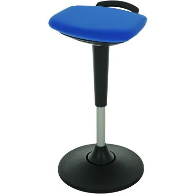STIER Multibewegliche Stehhilfe mit Tellerfuß Sitzhöhe 600-840mm Blau (904906) STIER Multibewegliche Stehhilfe mit Tellerfuß Sitzhöhe 600-840mm Blau (904906)