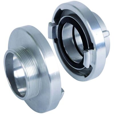 Storz Festkupplung Al 75-B, AG G3", weiß ; E/D/E Storz Festkupplung Al 75-B, AG G3", weiß ; E/D/E