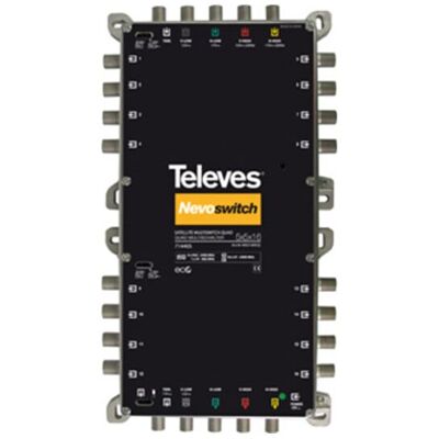 Televes Multischalter 5 in 16 Guß NEVO m.NT quad kask. MS516NCQ (714405) Televes Multischalter 5 in 16 Guß NEVO m.NT quad kask. MS516NCQ (714405)