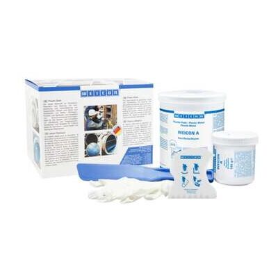 WEICON A, stahlgefülltes Epoxidharz-System für Reparatur und Spaltausgleich DNV-zertifiziert, 2 kg, dunkelgrau (10000006) WEICON A, stahlgefülltes Epoxidharz-System für Reparatur und Spaltausgleich DNV-zertifiziert, 2 kg, dunkelgrau (10000006)