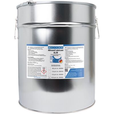 WEICON AL-M Hochleistungsfett, Langzeitfett mit MoS2, 25 kg, schwarz (26400925) WEICON AL-M Hochleistungsfett, Langzeitfett mit MoS2, 25 kg, schwarz (26400925)