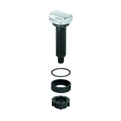 Grohe Küchenspülen-Drehgriff - Automatischer Ablauf, Edelstahl Grohe Küchenspülen-Drehgriff - Automatischer Ablauf, Edelstahl