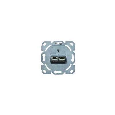 Telegärtner Netzwerkdose - 6A, Silber, T568B, 2 Module Telegärtner Netzwerkdose - 6A, Silber, T568B, 2 Module