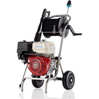 Kränzle Profi-Jet B 16/220 Tr. Hochdruckreiniger mit Benzinmotor und Schmutzkiller-Düse für den mobilen Einsatz, Stecksystem D12 (618049) Kränzle Profi-Jet B 16/220 Tr. Hochdruckreiniger mit Benzinmotor und Schmutzkiller-Düse für den mobilen Einsatz, Stecksystem D12 (618049)