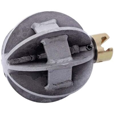 Rothenberger Kugelkopffräser mit 32 mm Kupplung, 8-Blatt, D=95mm (72327) Rothenberger Kugelkopffräser mit 32 mm Kupplung, 8-Blatt, D=95mm (72327)