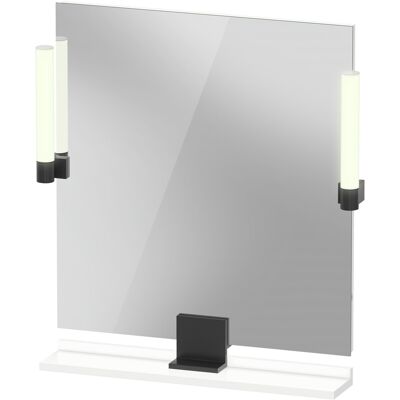 Duravit LED-Spiegel 9 W Sivida 65x65x3,6cm, w m, Leu., au, stl, Gr. sw (SV74210BD180000) Duravit LED-Spiegel 9 W Sivida 65x65x3,6cm, w m, Leu., au, stl, Gr. sw (SV74210BD180000)