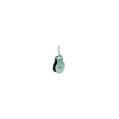 POSAMO Vogelrolle - 40mm verzinkt - Seil bis 6mm POSAMO Vogelrolle - 40mm verzinkt - Seil bis 6mm