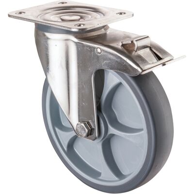 BS Rollen Edelstahl Transportrolle (H120.B43.201)) BS Rollen Edelstahl Transportrolle (H120.B43.201))