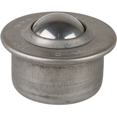 BS Rollen Kugelrolle E34.030 Stahl, Durchmesser 30 mm) BS Rollen Kugelrolle E34.030 Stahl, Durchmesser 30 mm)