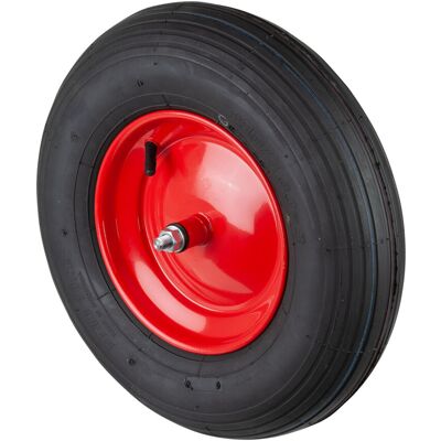 BS Rollen Schubkarrenrad mit Achse (D30.403)) BS Rollen Schubkarrenrad mit Achse (D30.403))