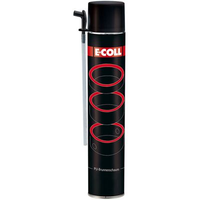 E-coll - Schaum 750ml - Brunnenabdichtung - Wasser- & säureresistent - Chemikaliebeständig - Für Wasserbehandlung E-coll - Schaum 750ml - Brunnenabdichtung - Wasser- & säureresistent - Chemikaliebeständig - Für Wasserbehandlung