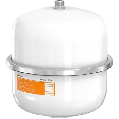 Flamco Ausdehnungsgefäß FLEXCON SOLAR 12 l, 8 b, R 3/4, Vordruck 2,5 bar, weiß (16061) Flamco Ausdehnungsgefäß FLEXCON SOLAR 12 l, 8 b, R 3/4, Vordruck 2,5 bar, weiß (16061)