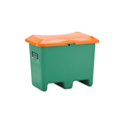 CEMO Streugutbehälter Plus3 200 Liter unterfahrbar ohne Entnahme grün/orange (10576) CEMO Streugutbehälter Plus3 200 Liter unterfahrbar ohne Entnahme grün/orange (10576)