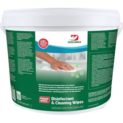 DREUMEX Desinfektion-& Reinigungstuch 800 Tücher in Eimer (74708001001) DREUMEX Desinfektion-& Reinigungstuch 800 Tücher in Eimer (74708001001)