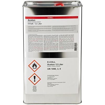 E-COLL Aceton 12L Kanister (4317784614931) E-COLL Aceton 12L Kanister (4317784614931)