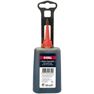 E-COLL Ketten-Spezialöl 100ml Flasche (4317784243520) E-COLL Ketten-Spezialöl 100ml Flasche (4317784243520)