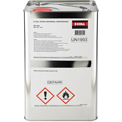 E-COLL Nitro-Univ-Verdünnung 20L Kanister (4317784527514) E-COLL Nitro-Univ-Verdünnung 20L Kanister (4317784527514)