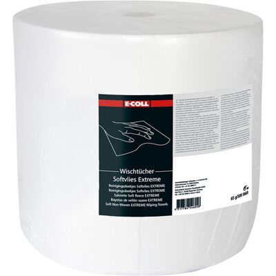 E-COLL Wischtuch Softvlies Extreme 500 Blatt 30x38mm weiß (4317784546058) E-COLL Wischtuch Softvlies Extreme 500 Blatt 30x38mm weiß (4317784546058)