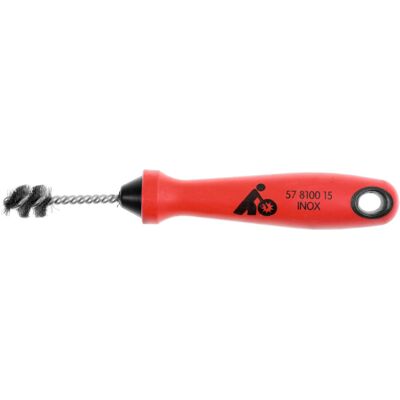 LESSMANN - Edelstahl Drahtbürste - Flexibel verzinkt - 14x320mm - Innenreinigung LESSMANN - Edelstahl Drahtbürste - Flexibel verzinkt - 14x320mm - Innenreinigung