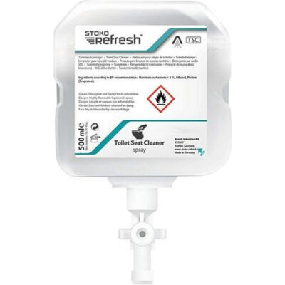 Stoko WC-Sitzreiniger - Spray - Hygienisch & Schnell Trocknend Stoko WC-Sitzreiniger - Spray - Hygienisch & Schnell Trocknend