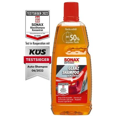 Sonax GlanzShampoo Konzentrat - Autoshampoo - 1L Sonax GlanzShampoo Konzentrat - Autoshampoo - 1L