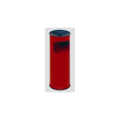 VAR - Sicherheitskombinierter Aschenbecher 17 L Stahl - Rot - Aschenbecher VAR - Sicherheitskombinierter Aschenbecher 17 L Stahl - Rot - Aschenbecher