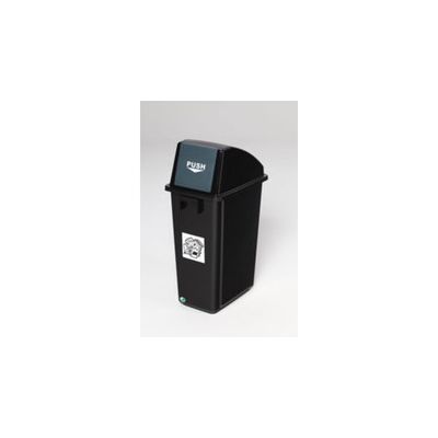 VAR KS-Wertstoffsammler schwarz/Einwurfklappe grau 58 l (3545) VAR KS-Wertstoffsammler schwarz/Einwurfklappe grau 58 l (3545)