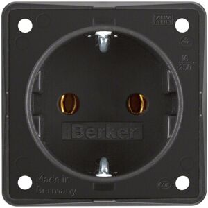 Berker SCHUKO-Steckdose sw matt 947782503) Berker SCHUKO-Steckdose sw matt 947782503)