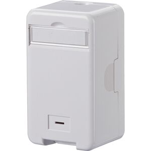 Metz Connect Wandsteckdose - 1 Port - Weiß - Netzwerk Wandsteckdose Metz Connect Wandsteckdose - 1 Port - Weiß - Netzwerk Wandsteckdose