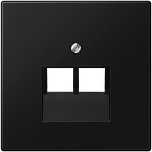 Jung 2-fach schwarze Schalterplatte - Elektrische Abdeckung Jung 2-fach schwarze Schalterplatte - Elektrische Abdeckung