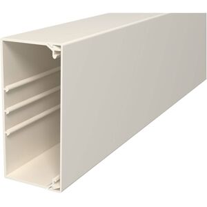 OBO Bettermann Cremeweiß Kabelkanal - 2000mm, 130x60mm - Kabelkanal OBO Bettermann Cremeweiß Kabelkanal - 2000mm, 130x60mm - Kabelkanal