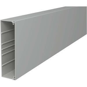 OBO Bettermann Kabelkanal - 2m Grau PVC Bodenlochung OBO Bettermann Kabelkanal - 2m Grau PVC Bodenlochung