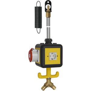 Riegler Versorgungseinheit, 3 SchuKo-Steckdosen, 1 CEEform-Steckdose (EA 61) Riegler Versorgungseinheit, 3 SchuKo-Steckdosen, 1 CEEform-Steckdose (EA 61)