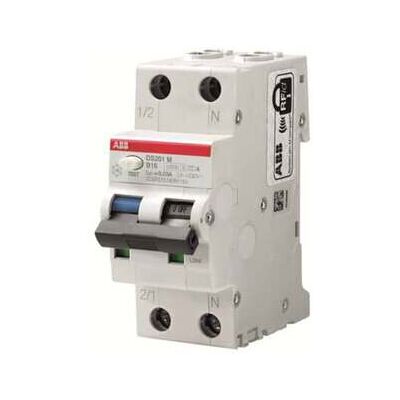 ABB Stotz S&J; FI/LS-Schalter 10kA, 1p+N DS201MA-C16/0, 03 (2CSR275180R1164) ABB Stotz S&J; FI/LS-Schalter 10kA, 1p+N DS201MA-C16/0, 03 (2CSR275180R1164)