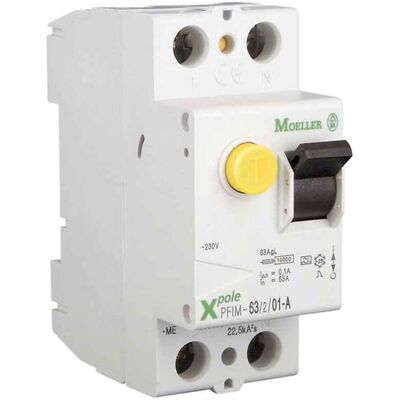 Eaton PXF-63/2/003-A - FI-Schutzschalter 63A 2p, 30mA Eaton PXF-63/2/003-A - FI-Schutzschalter 63A 2p, 30mA