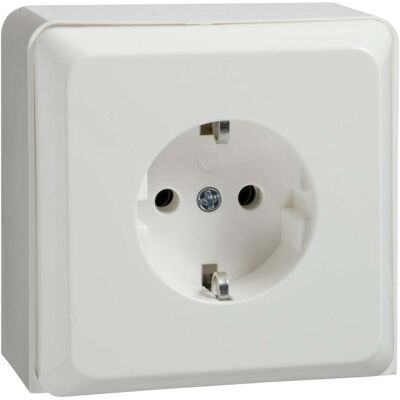 Schneider Electric - 505414 - Weiß - Type F Steckdose Schneider Electric - 505414 - Weiß - Type F Steckdose