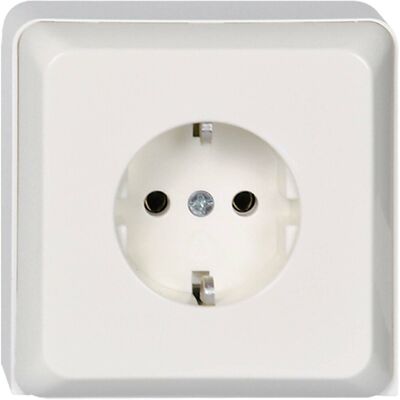 ELSO 515114 Weiß 16A Steckdose - Elektrische Steckdose ELSO 515114 Weiß 16A Steckdose - Elektrische Steckdose
