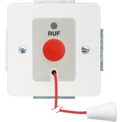 ELSO Sigma Ruftastereinsatz - Reinweiß - Druckknopf - Ruf ELSO Sigma Ruftastereinsatz - Reinweiß - Druckknopf - Ruf