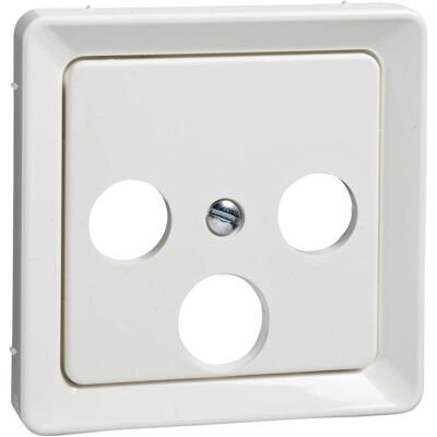 ELSO 503624 Zentrale Platte für Antennestecker - 3 Löcher ELSO 503624 Zentrale Platte für Antennestecker - 3 Löcher