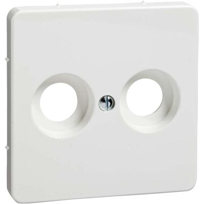 ELSO 503614 - Zentrale Platte für Antennendose - Weiß ELSO 503614 - Zentrale Platte für Antennendose - Weiß