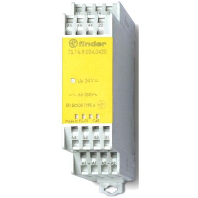 Finder 7S.16.8.230.5420 Relais - 6-polig, 230V AC, 3A Finder 7S.16.8.230.5420 Relais - 6-polig, 230V AC, 3A
