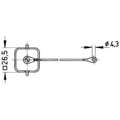 Harting Abdeckkappe HAN 3A-AK 09200035426) Harting Abdeckkappe HAN 3A-AK 09200035426)
