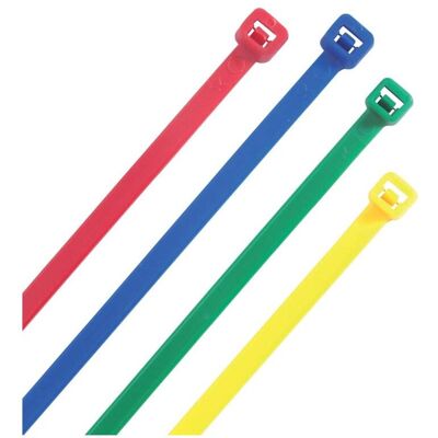 Heidemann Kabelbinder Bunte Sortierung - 100 Stück - 300x4,8mm Heidemann Kabelbinder Bunte Sortierung - 100 Stück - 300x4,8mm
