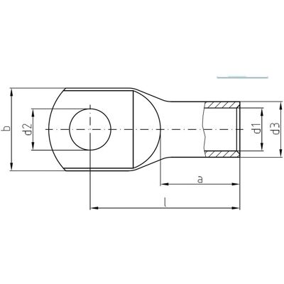 Intercable Rohrkabelschuh ICR3516 35qmm M16 verzinkt (180445) Intercable Rohrkabelschuh ICR3516 35qmm M16 verzinkt (180445)
